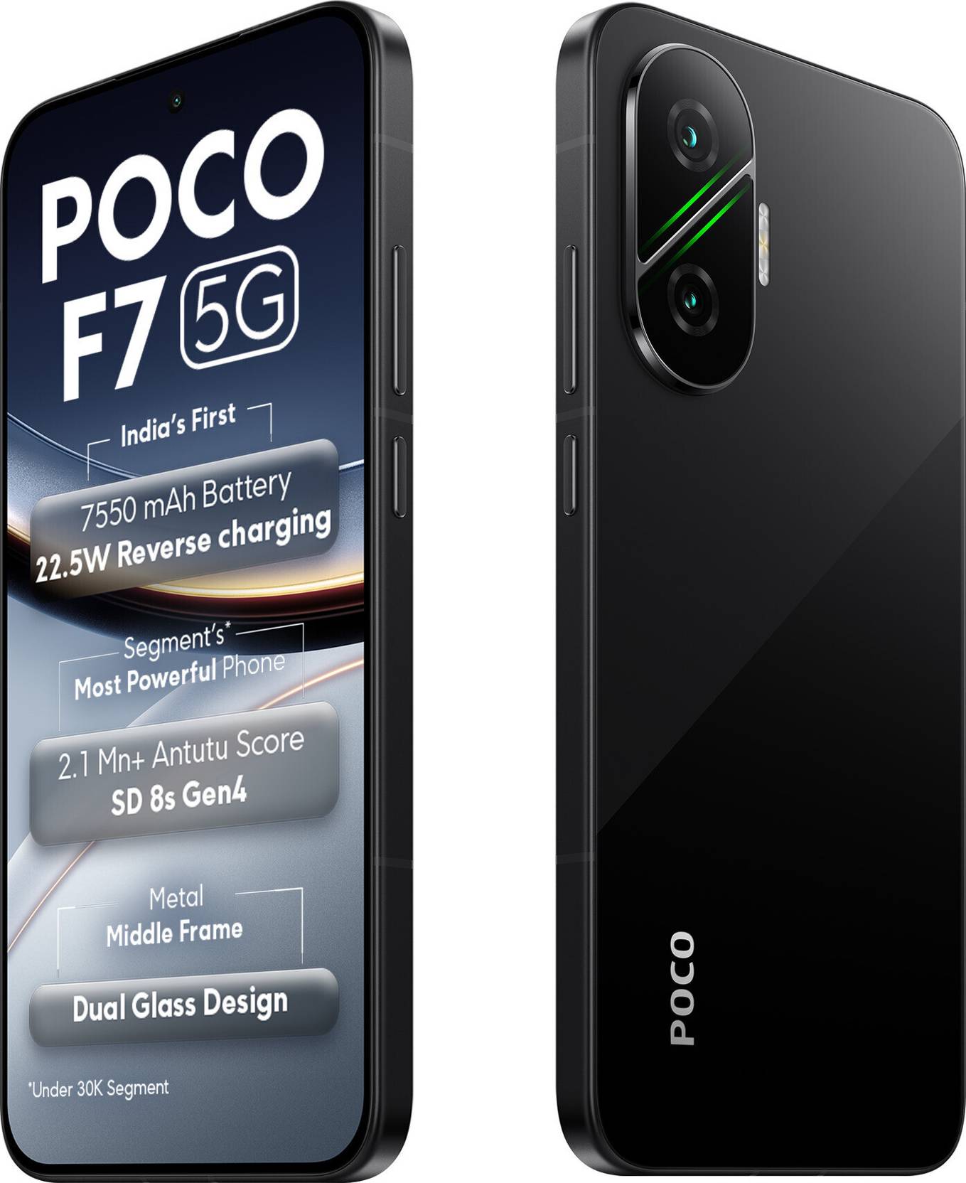 POCO F7 5G (Phantom Black, 256 GB) (12 GB RAM) (Copy) (Copy) - Image 4