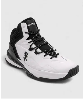 Casual Sneaker Shoes for Men | Soft Cushioned Insole, Slip-Resistance Casuals For Men (Black, White , 8)